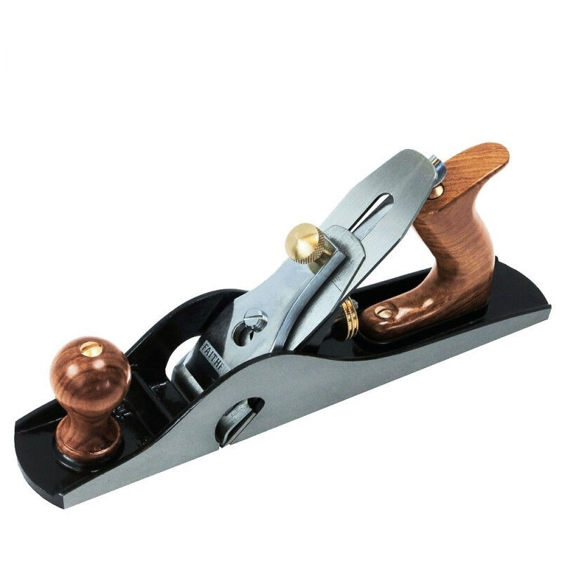Rabot Faithfull guillaume N°10 semelle 300x50mm largeur fer 50mm angle de coupe 45° corps en fonte