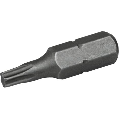 Faithfull FAISBT2525 Star Security T25 S2 Grade Steel Screwdriver Bits, 25mm Length, Pack of 3