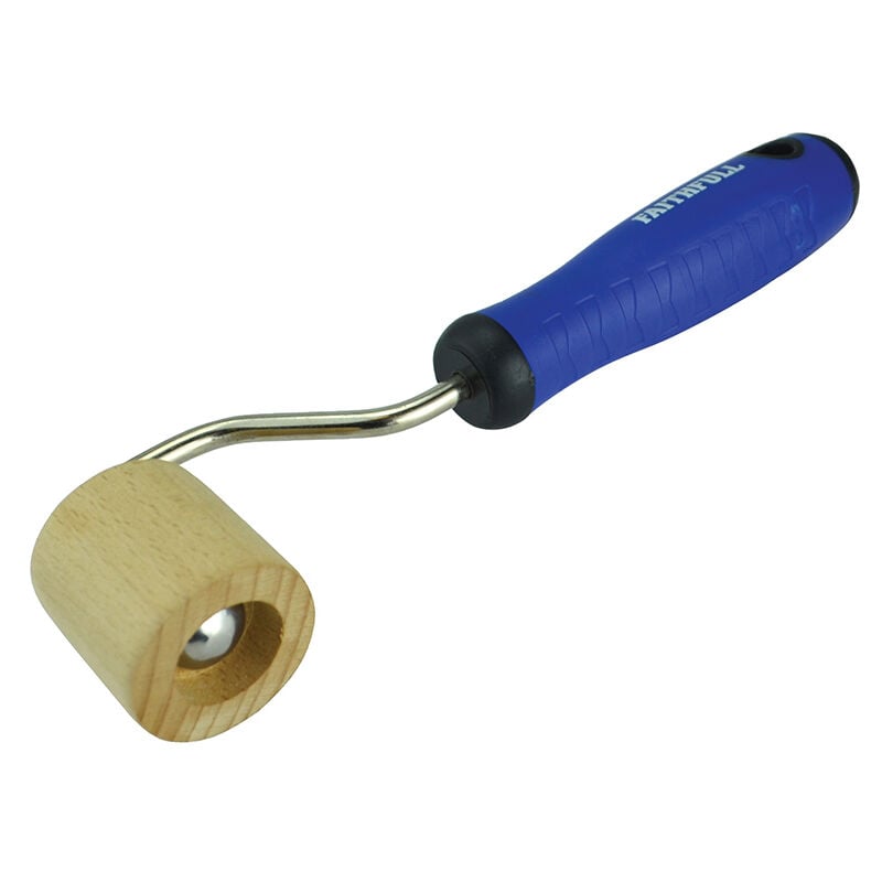 Faithfull - 1069 Soft Grip Seam Roller - Wooden faisgsrwn