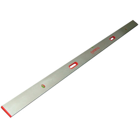 Faithfull FAISL8 Screeding Level 2.4m (8ft) 3 Vial & Grips