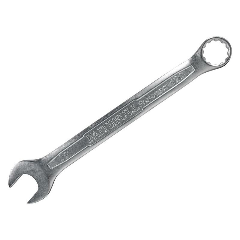 Combination Spanner cv Satin Finish 20mm FAISPAC20 - Faithfull