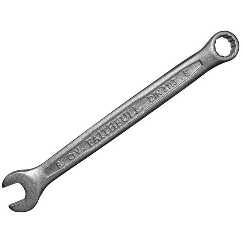 Combination Spanner cv Satin Finish 8mm FAISPAC8 - Faithfull