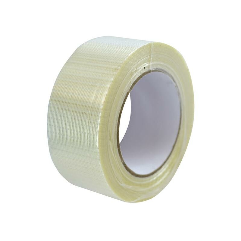 00025050TB6 Reinforced Crossweave Tape 50mm x 50m faitapecross - Faithfull