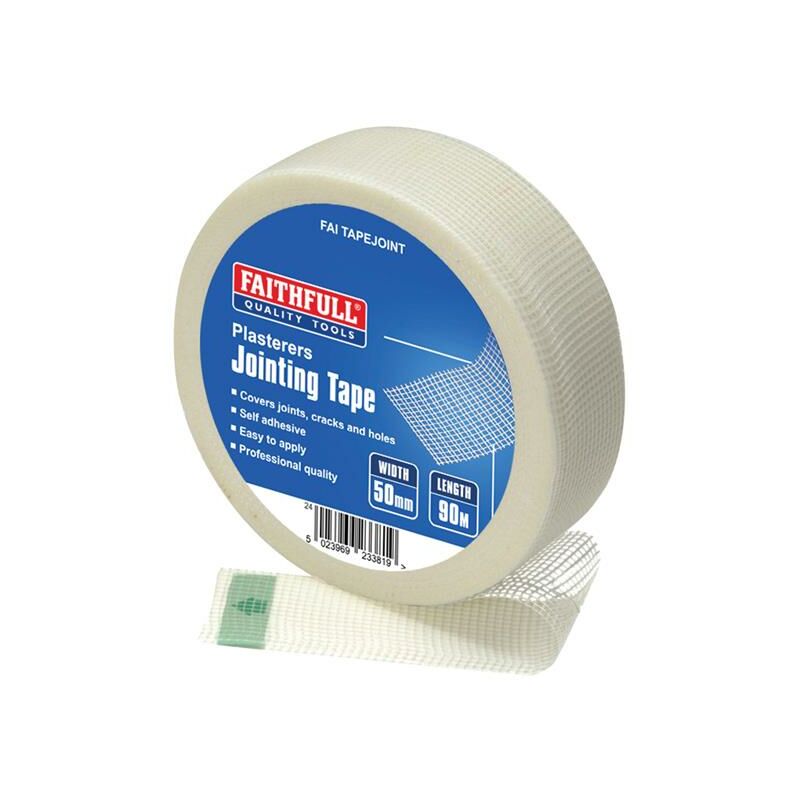 08045090TB PT1-50 Plasterer's Joint Tape 50mm x 90m faitapejoint - Faithfull