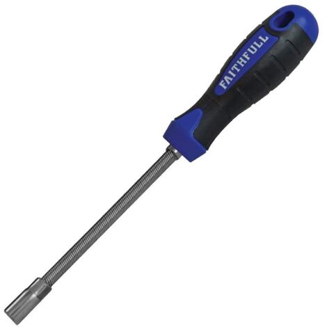 Faithfull Flexi Drive Hose Clip Driver 7mm Hex FAISDHOSE