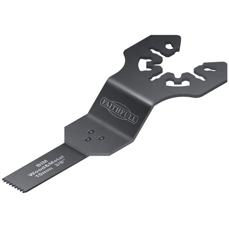 Faithfull - Multi-Functional Tool Bi-Metal Flush Cut Wood/Metal Blade 10mm
