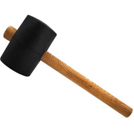 Faithfull FSC Black Rubber Mallet 40oz FAIRMB40FSC