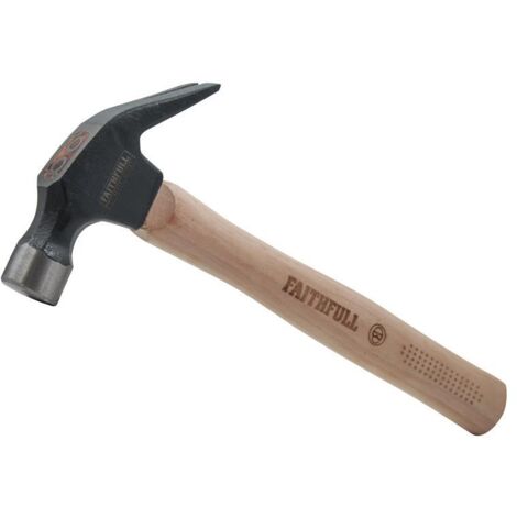 Faithfull FSC Hickory Claw Hammer 567g (20oz) FAICAH20FSC