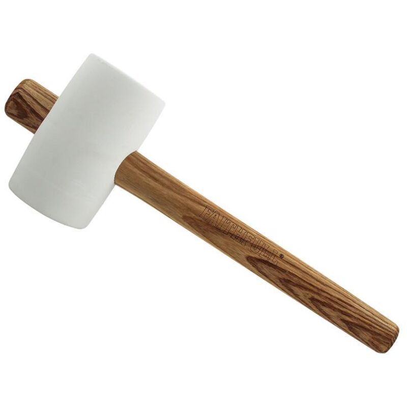 Fsc White Rubber Mallet 24oz FAIRMWF24FSC - Faithfull