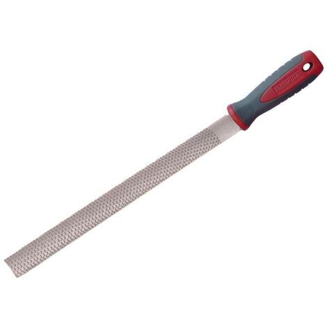 Faithfull Handled Half-Round Cabinet Rasp 250mm (10in) FAIFICR10