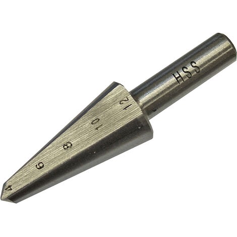 Faithfull HSS Taper Drill Bit 4-12mm FAITD412
