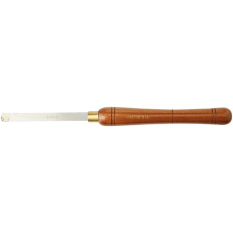 Faithfull HSS Wood Turning Chisel 15mm Round Nose Length 410mm FAIWCTRNS15