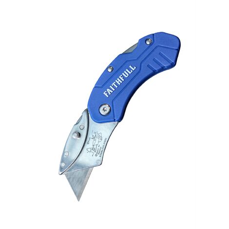 FAITHFULL Knife FAITKNUTIL Nylon Handle Folding Trimming Pocket Utility Knife
