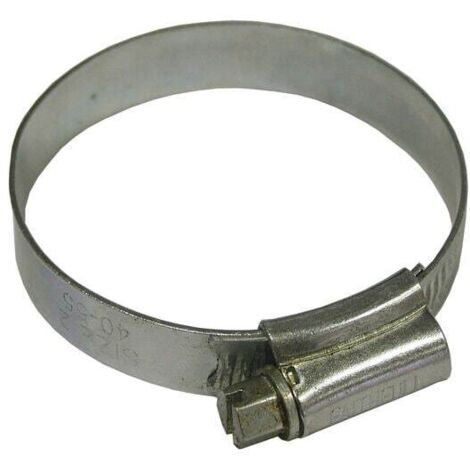 Faithfull LDA 11.7MM 2X Stainless Steel Hose Clip 45 - 60mm FAIHC2XSSB