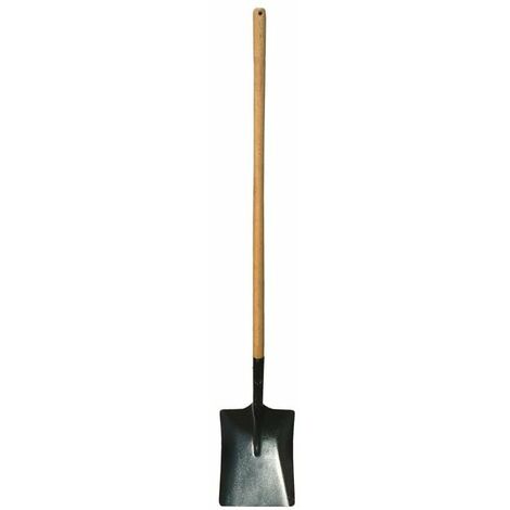 Faithfull Long Handled Square Shovel No.2
