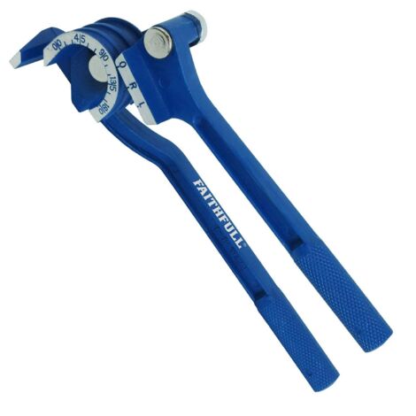 Laser 8253 Brake Pipe Bender - Triple Roller Tool For Copper & Cupro-Nickel Pipes Up To 6.35mm