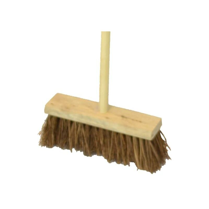 Faithfull - Bassine/Cane Flat Broom 325mm 13in FAIBRBC13FLH