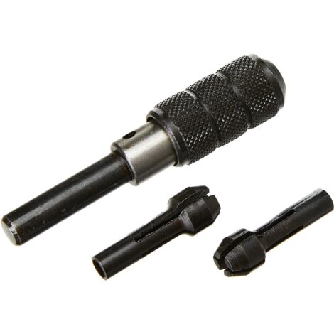 Faithfull Pin Chuck with 3 Collets - Model APC0155 for Precision Drilling