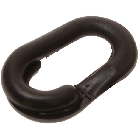 Faithfull Plastic Joining Links 8mm Black (Pack 4) FAICHPJLB