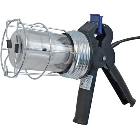 Faithfull Power Plus Heavy-Duty Inspection Lamp 240V FPPSLGRIPLE