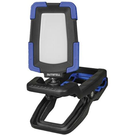 Faithfull Power Plus Rechargeable Clip Light 10W FPPCLIP10R