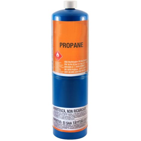 Faithfull Propane Gas Cylinder CGA600 Fitting (Model: FAIGZPROPT)