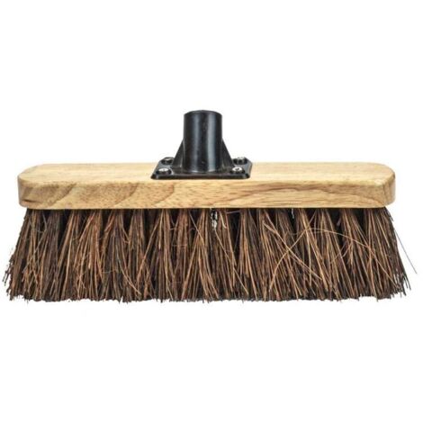Faithfull PSS451VFA Bassine Varnished Broom Head 300mm 12in Threaded Socket FAIBRBASS12R