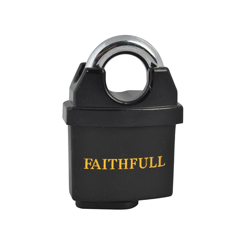 Faithfull - ls 05 pvc Coated Brass Padlock 50mm FAIPLB50WP