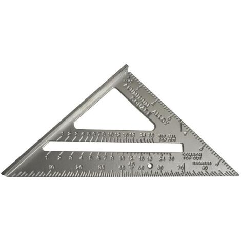 Faithfull Quick & Easy Aluminium Roofing Square 180mm (7in) FAICSQUICK