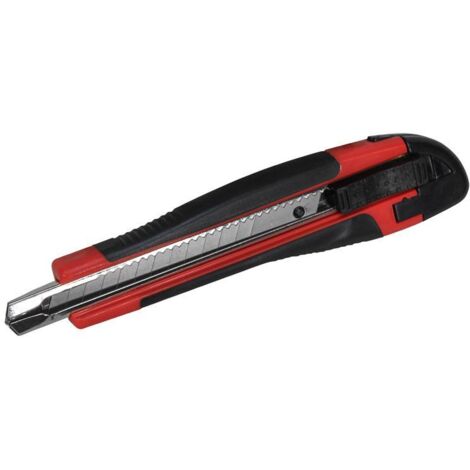 Faithfull Retractable Snap-Off Trimming Knife 9Mm
