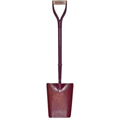 Faithfull RI25-ASTMS2MYD All-Steel Taper Shovel No.2 MYD FAIAST2MYD