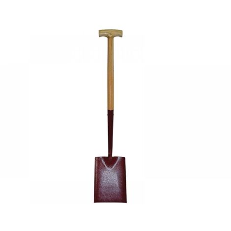 Faithfull RI26-PF000STH Solid Socket Shovel Square No.000 T-Handle FAISS000T