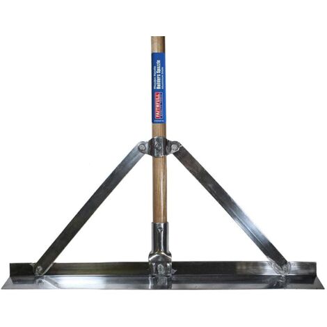 Faithfull RI36-LSTBLWH Aluminium Builder's Spazzle with Wooden Handle FAISPAZZLE