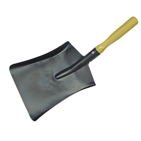 Faithfull RI62-US9ISWH Coal Steel Shovel Wooden Handle 230mm FAICOALS9