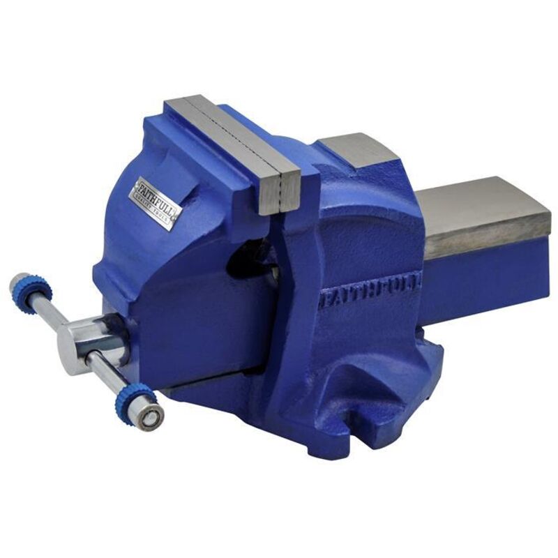 Faithfull - RPV05-4 Mechanics Vice With Magnetic Jaws 100mm 4in FAIMV100SG