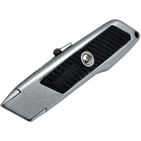 Faithfull Safety Trimming Knife - Auto Retracting Blade