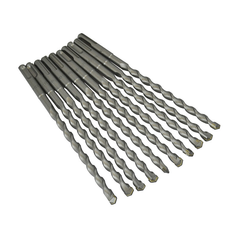 Faithfull SDS Plus Drill Bit 10mm OL: 210mm WL: 150mm Bulk 10 FAISDS10210B