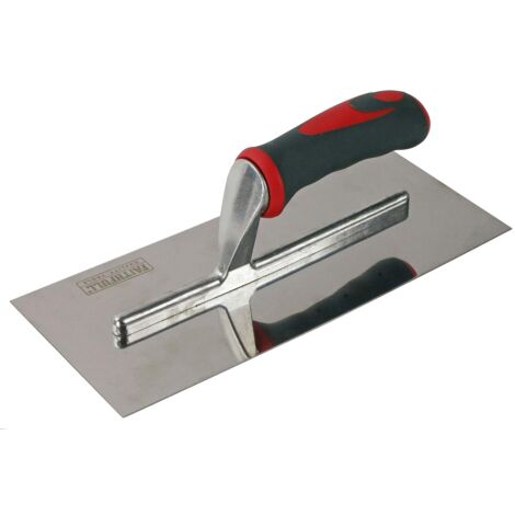 Faithfull SGTP11SS - Frattone in acciaio inossidabile 11 x 4 cm, impugnatura morbida