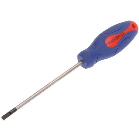 Faithfull Slotted Parallel Soft Grip Screwdri