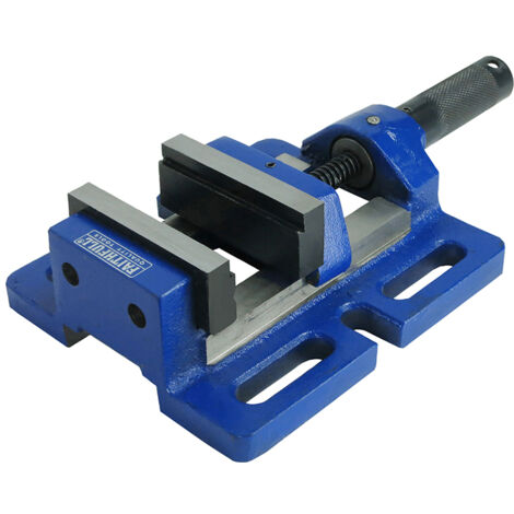 Faithfull Unigrip Drill Press Vice 75mm - Cast Iron Bench Drill Vice