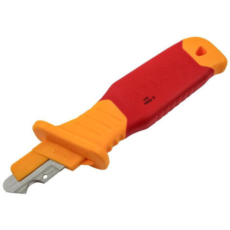 Faithfull VDE Stripping Knife 190mm - Hook Blade Precision Tool