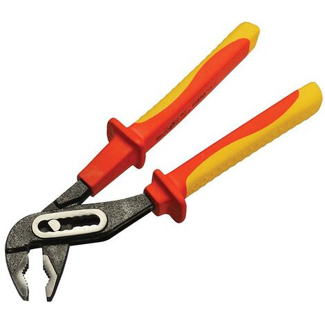 Faithfull VDE01009 VDE Water Pump Pliers 250mm FAIPLVDEWP10