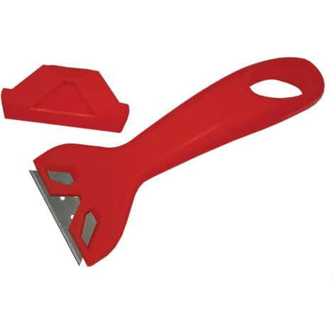 Faithfull Window and Glass Scraper with 170 x 60mm Blade for Efficient Cleaning and Surface Preparation