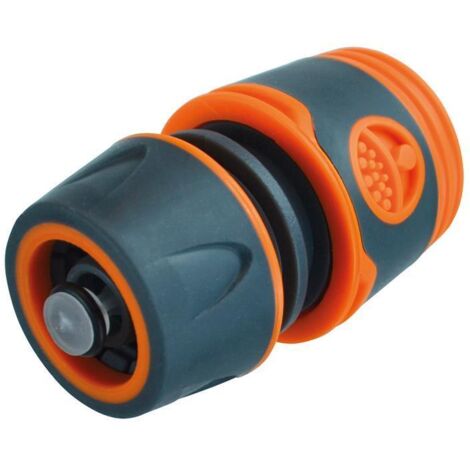 Faithfull YM5810E Plastic Water Stop Hose Connector 1/2in FAIHOSEPLWC