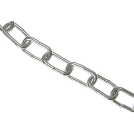 Faithfull Zinc Plated Chain 8mm x 10m Box - Max. Load 450kg