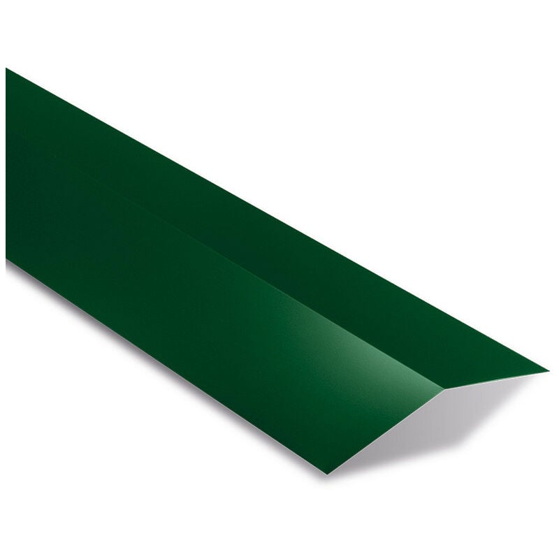 Faîtière double plate universelle Dimension: 2100 mm Longueur - Coloris: Vert ral 6005