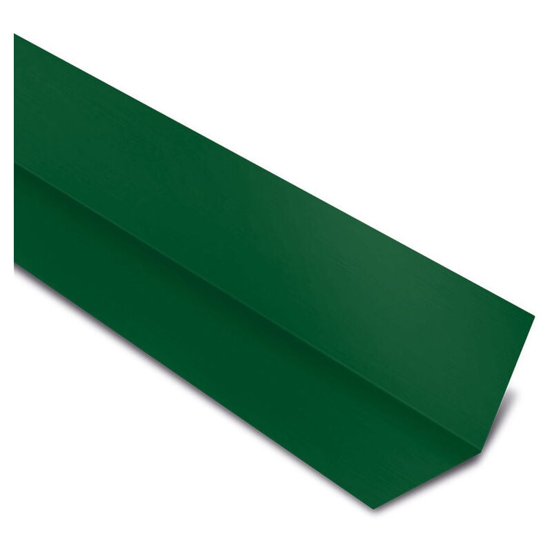 Faîtière Plate Contre Mur Acier Laqué Dimension: 2100 mm Longueur - Coloris: Vert ral 6005