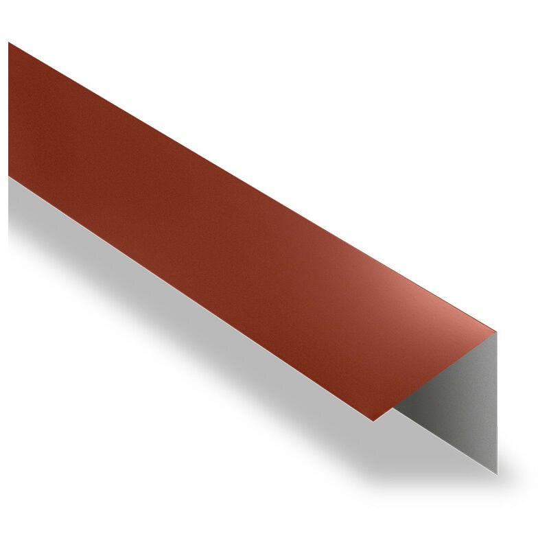 Faîtière Simple à Rabat universelle Coloris: Rouge Tuile ral 8012 - Dimension: 2100 mm Longueur