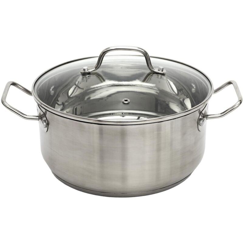 Faitout Avec Couvercle En Verre 28 cm Cook Concept