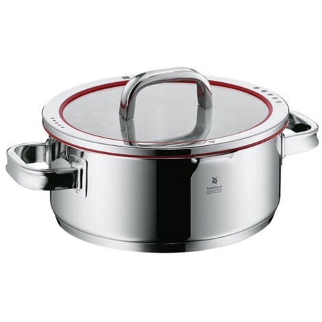 faitout bas 24 cm avec couvercle - function 4 - wmf